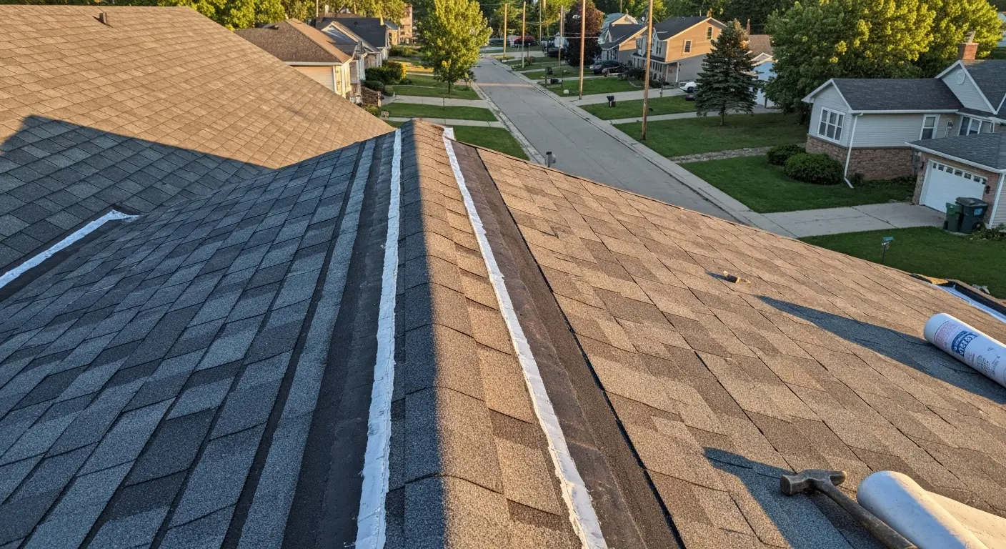 Roof repair in Sparta