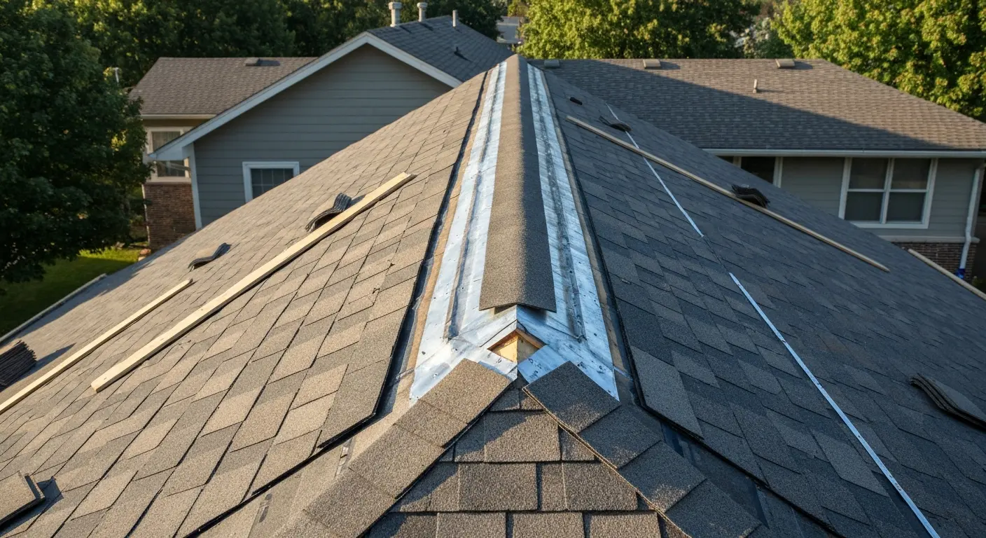 Shingle roofing