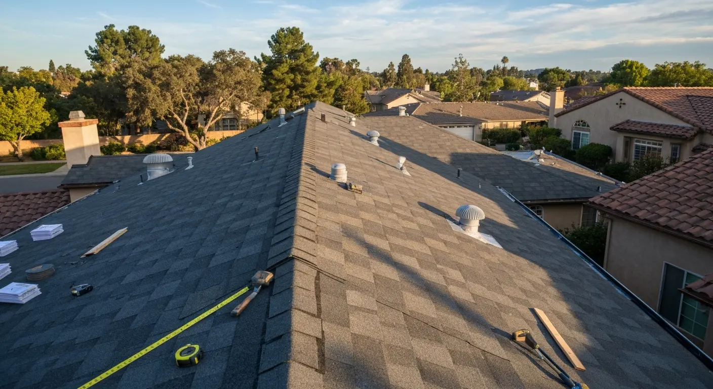 Full roof replacement project