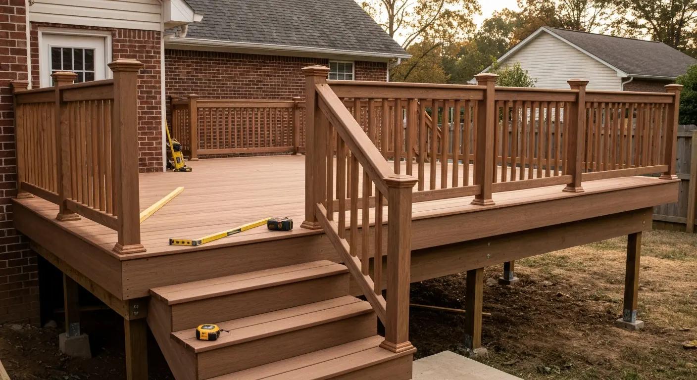 Deck construction project