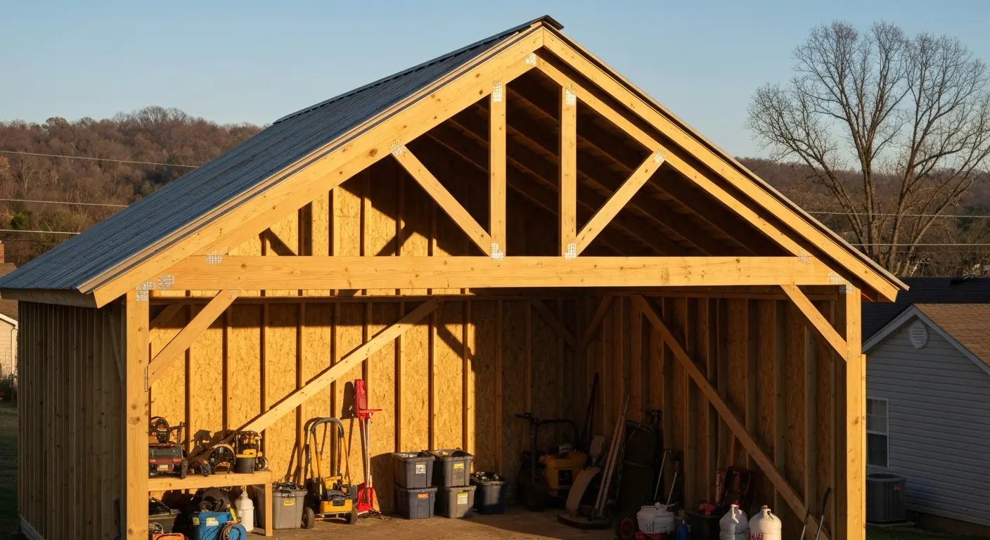 Gable and lean-to structures