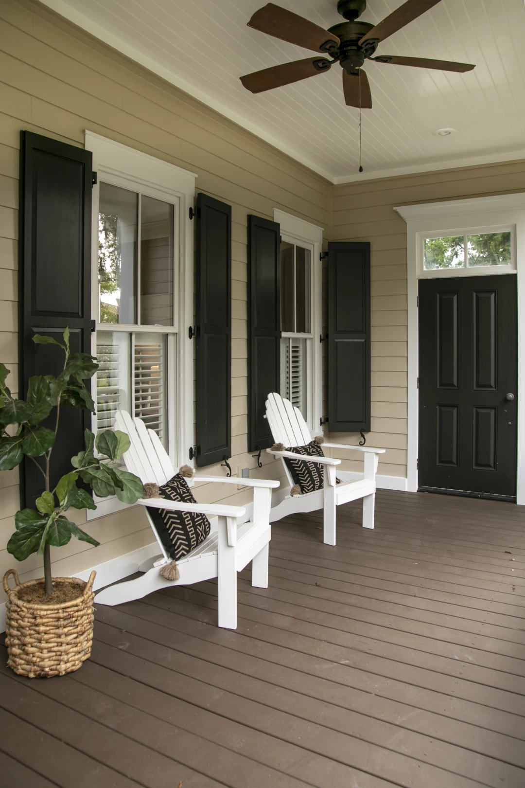 clean porch