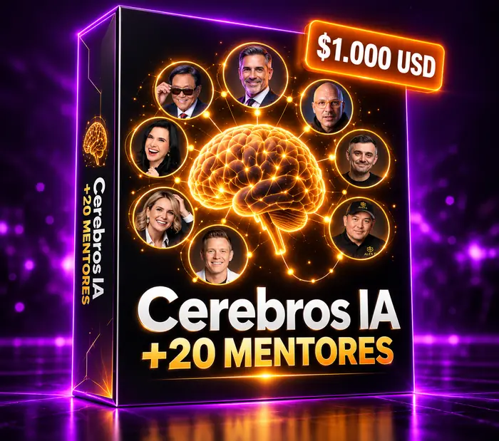 Cerebros IA · +20 Mentores