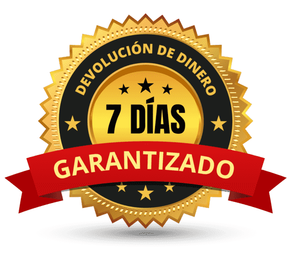 Garantía de 7 días con Hotmart