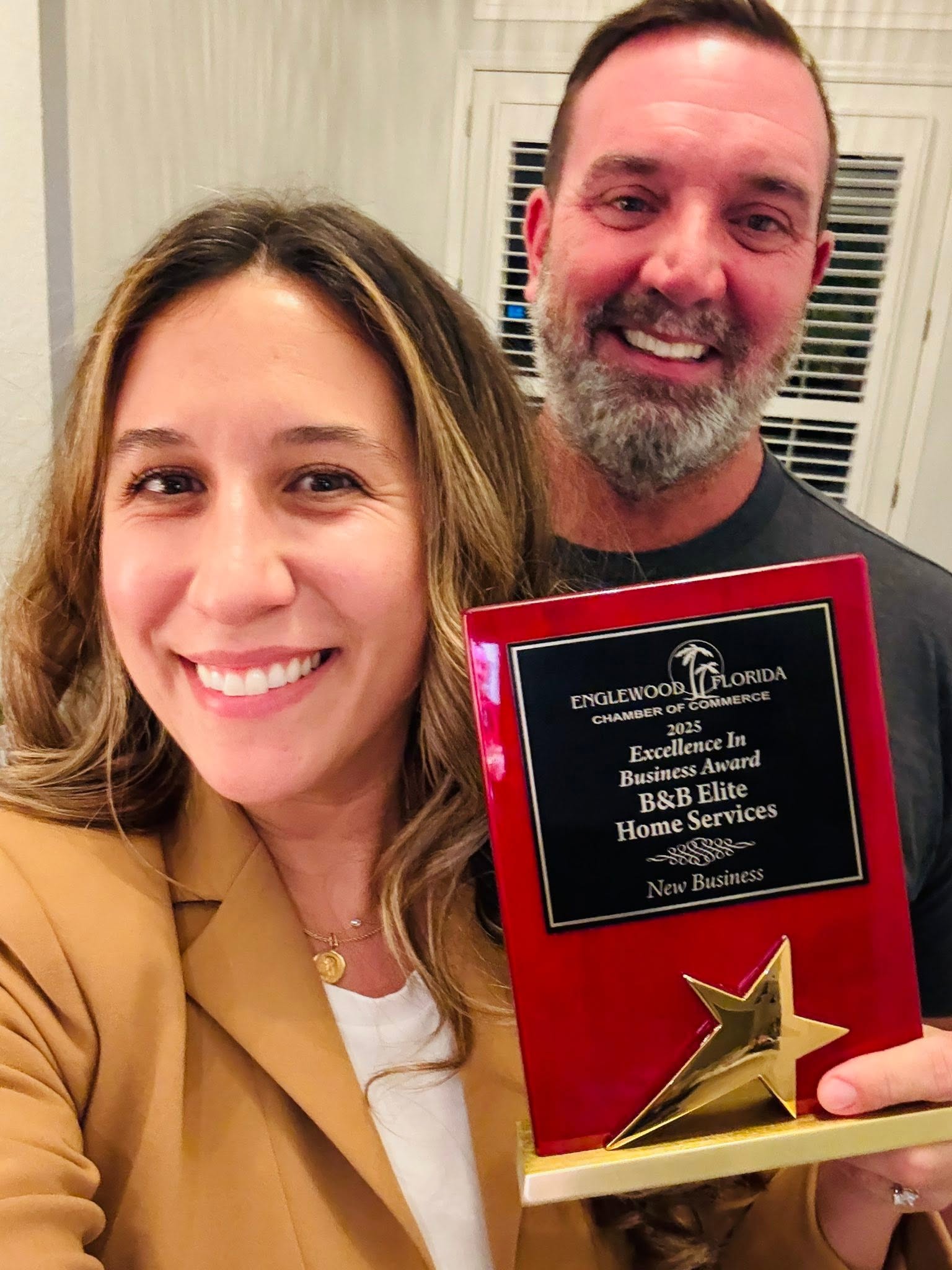 2025 Excellence in Business — New Business Award Winner certificate