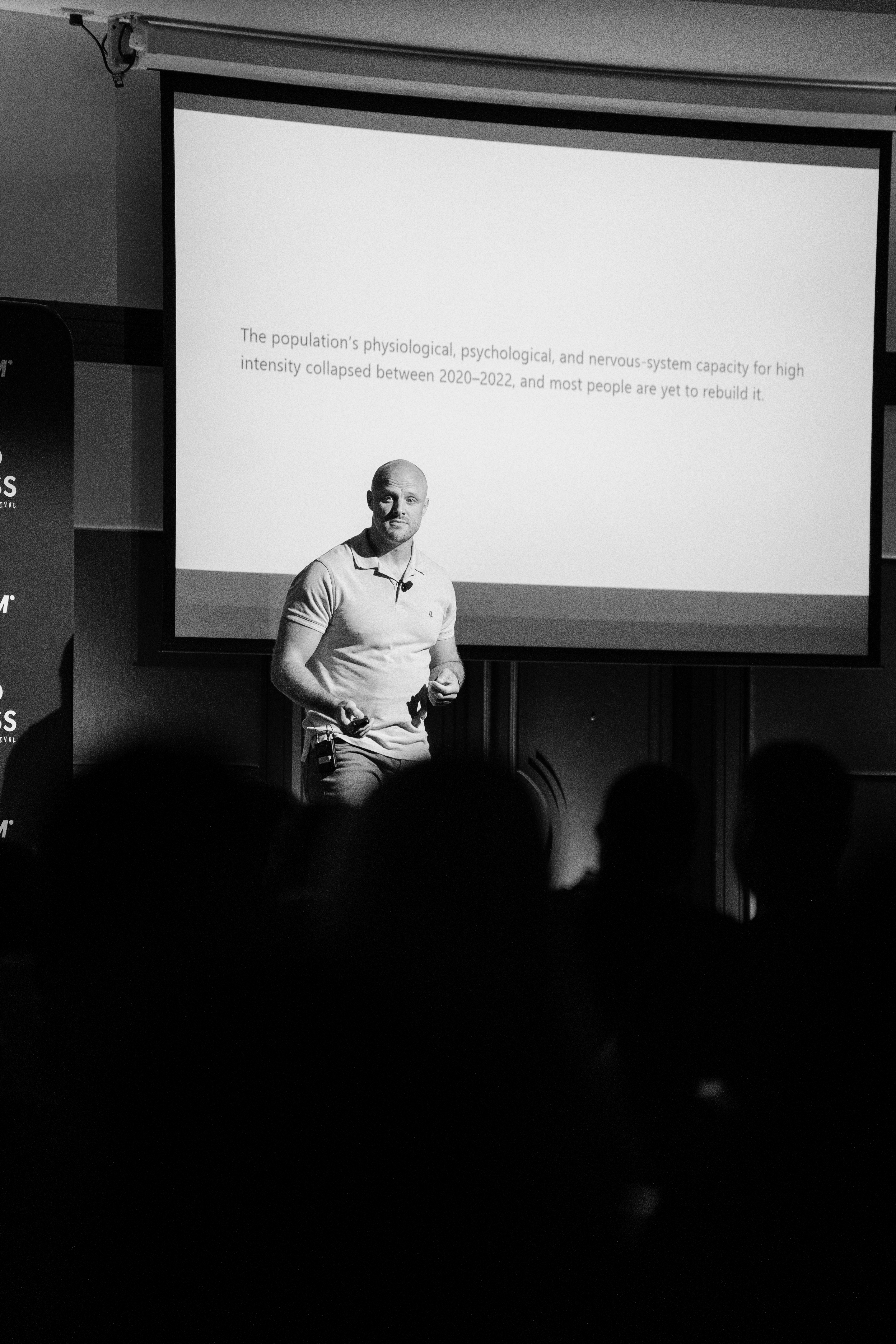 Martin McPhilimey delivering a specialist presentation