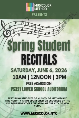 Spring Student Recticals
