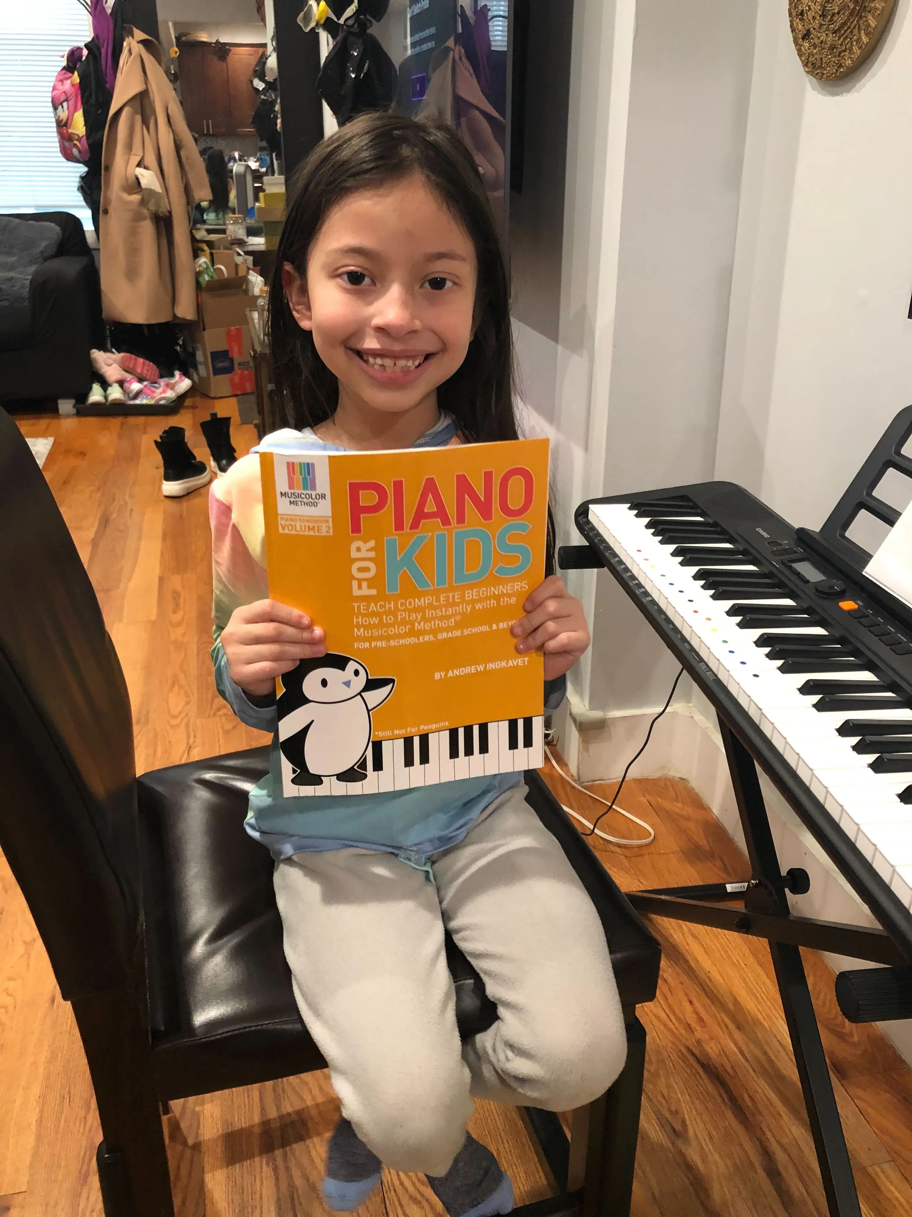Music learning experience at Musicolor Method NYC