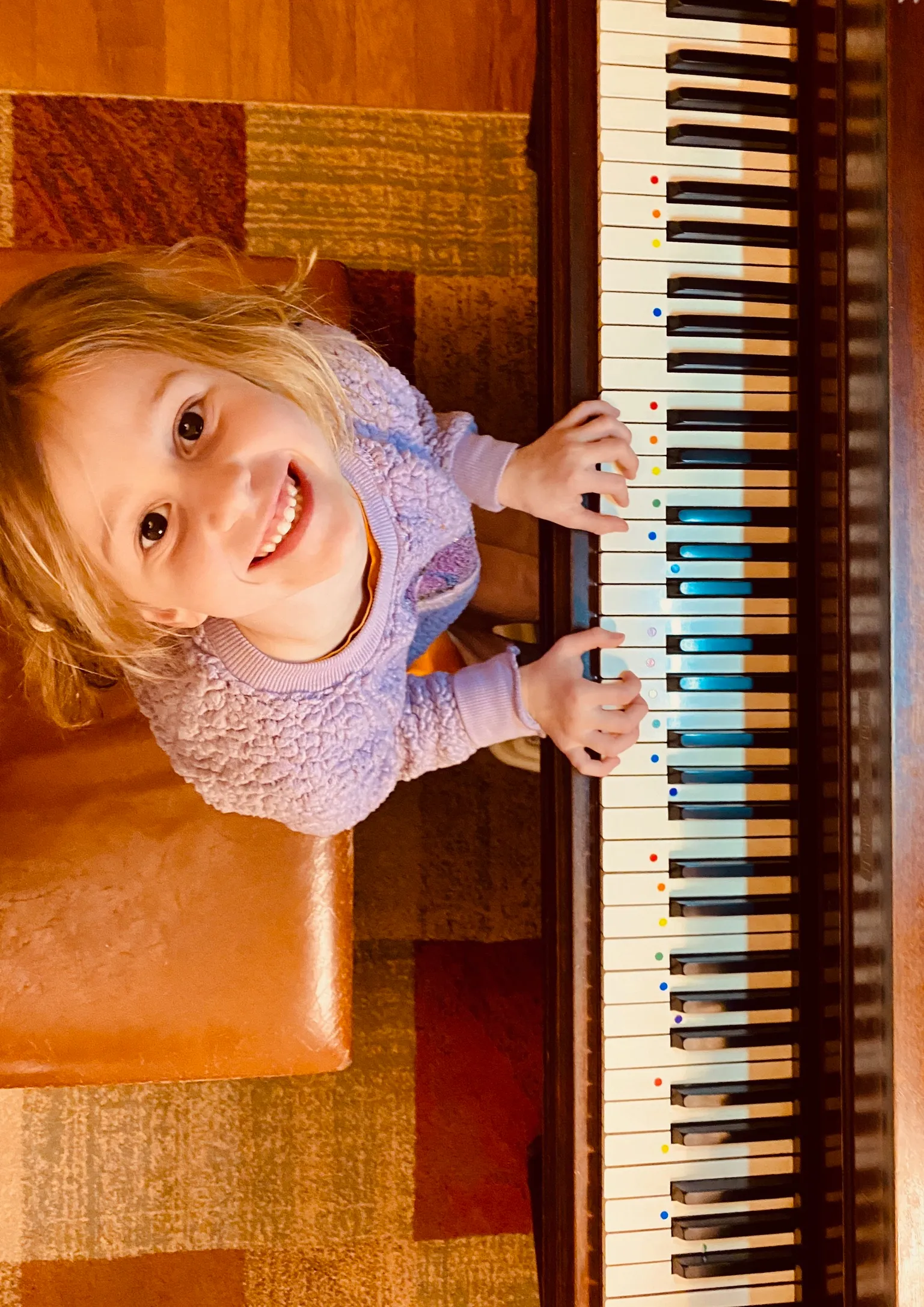 Creative student music activity at Musicolor Method NYC