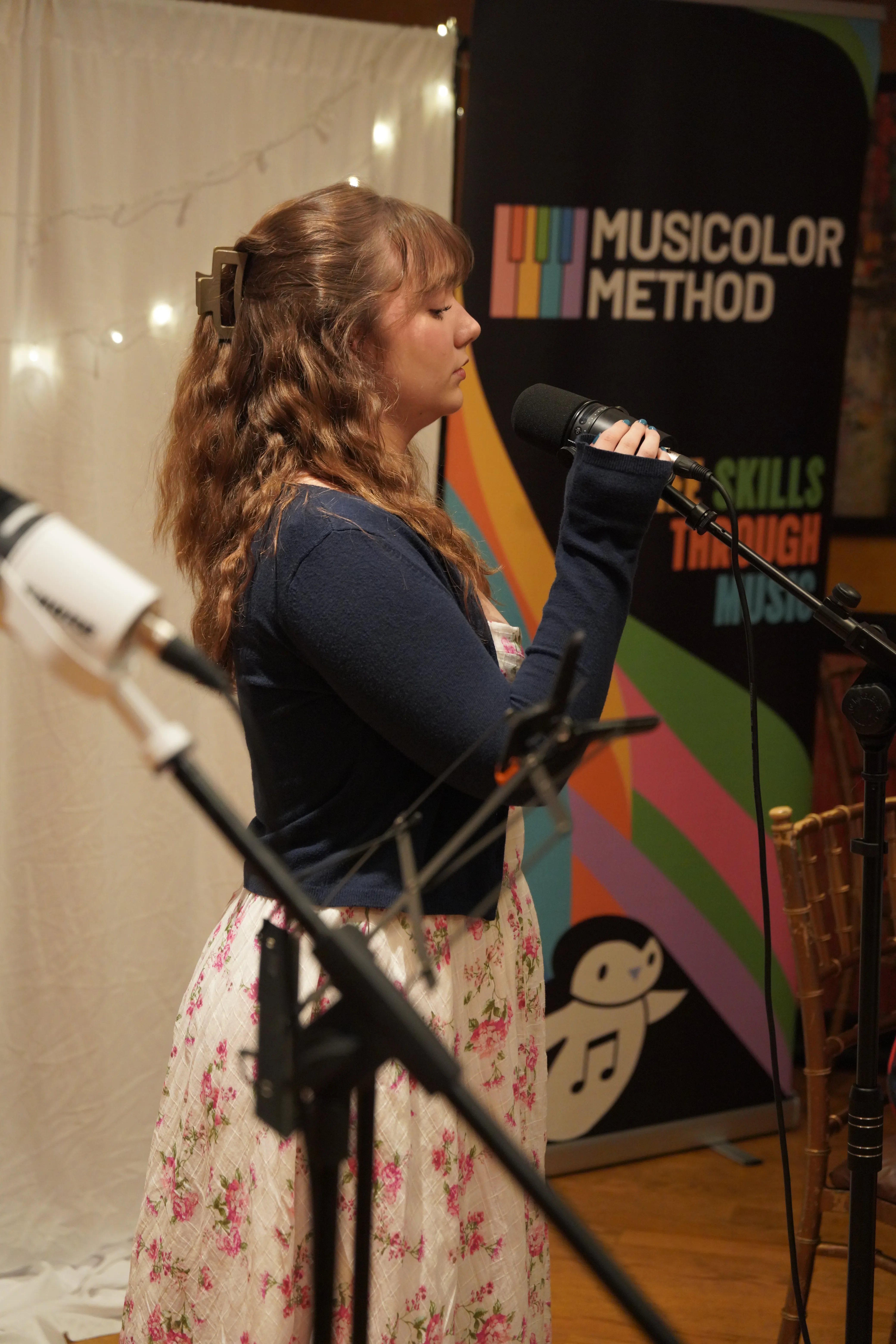 Young musicians learning through the Musicolor Method