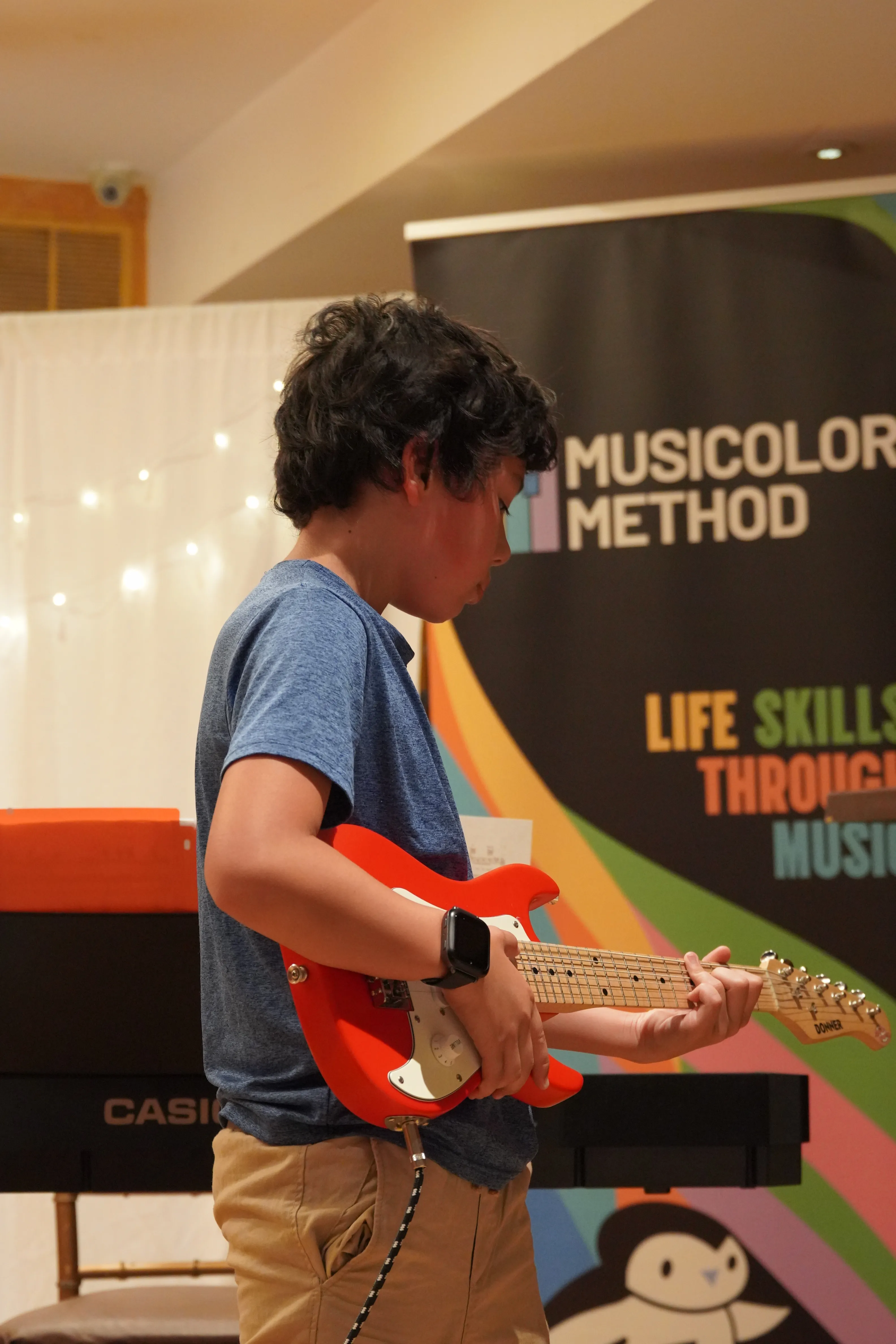 Teen and tween music learning activity