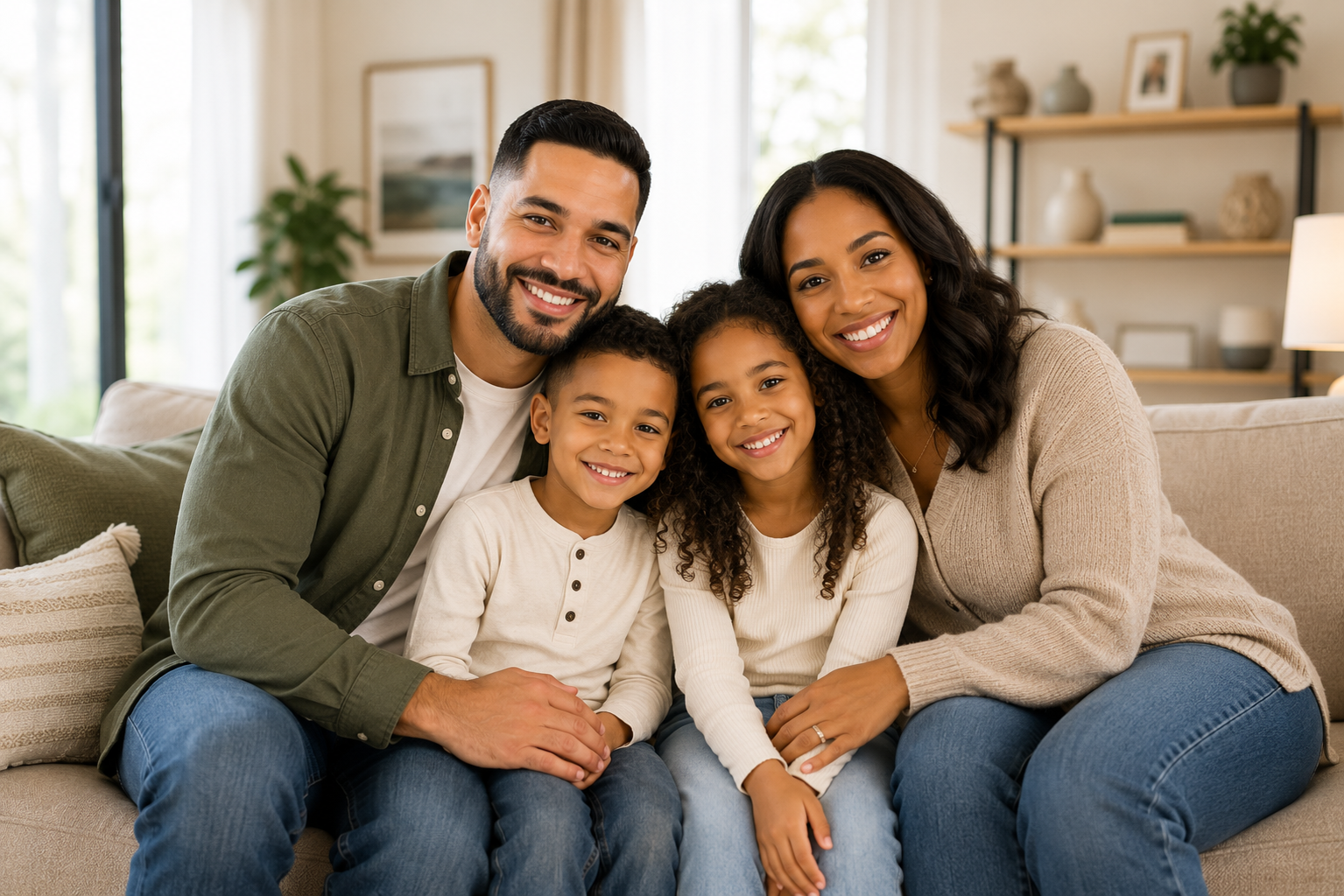 Family planning their financial future