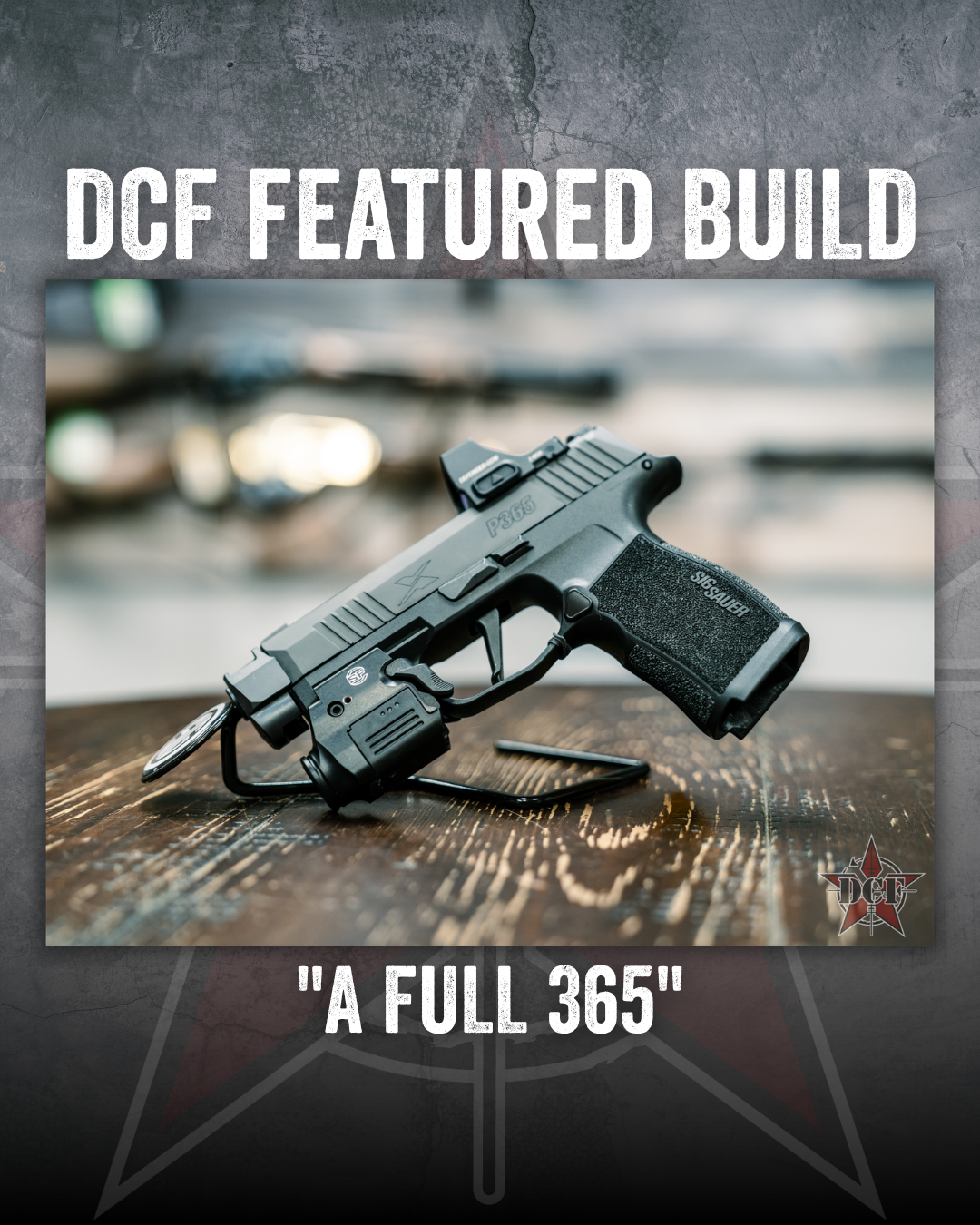 DCF Guns custom build – A Full 365, a compact pistol