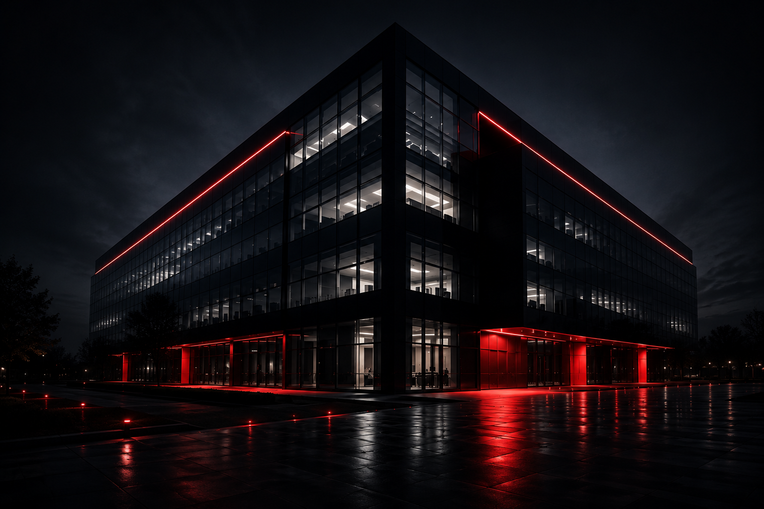 Corporate environment representing business and organizational inquiries