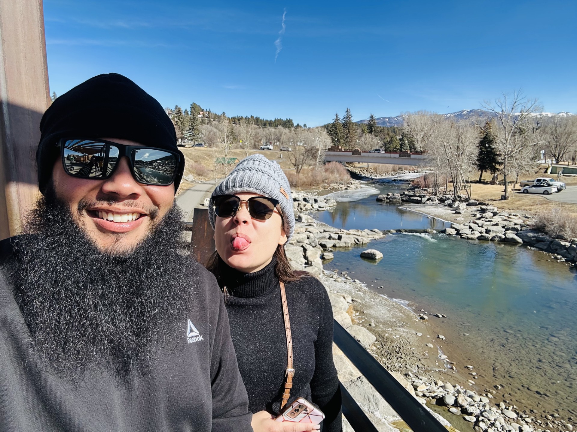 man and woman eating in diner