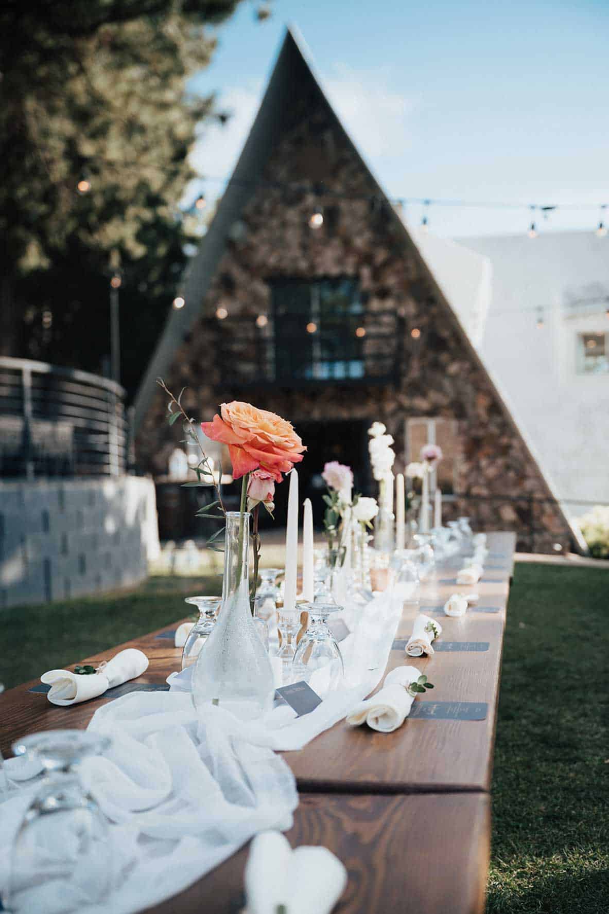 Stone Crossing reception setting