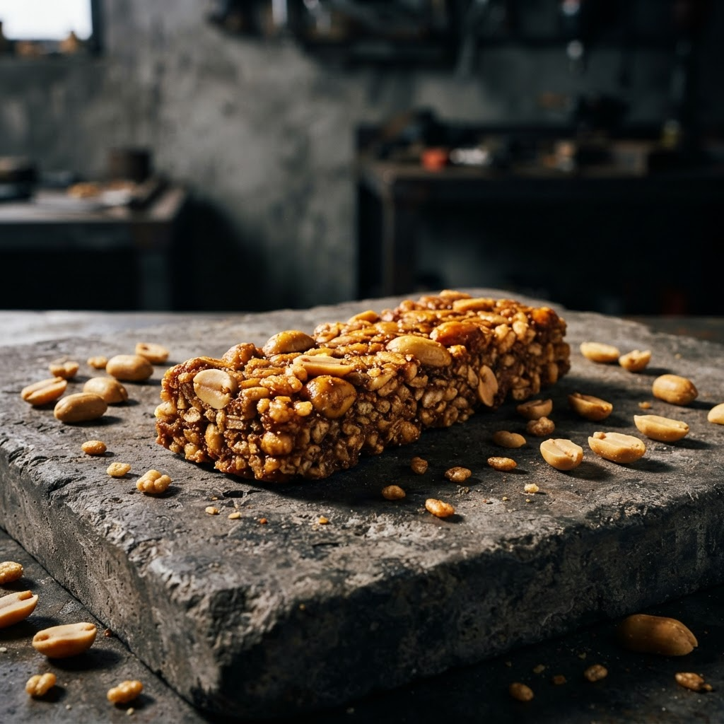 Peanut butter crunch protein bar