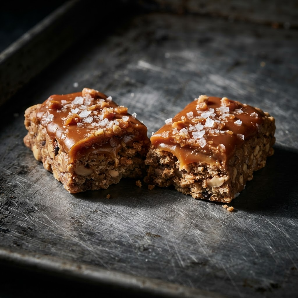 Sea salt caramel protein bar