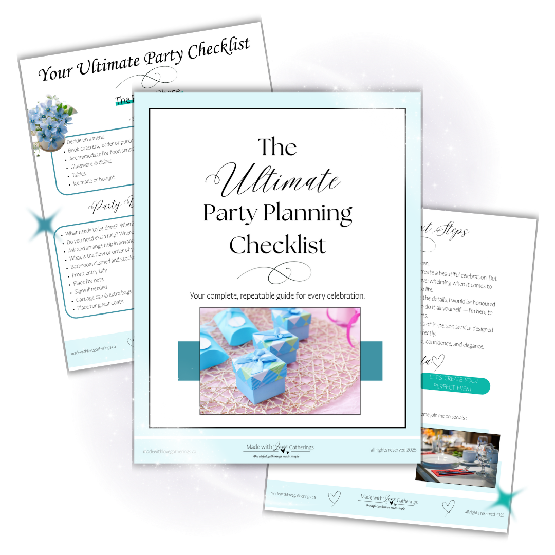 Ultimate Party Planning Checklist — Plan Your Party With Less Stress