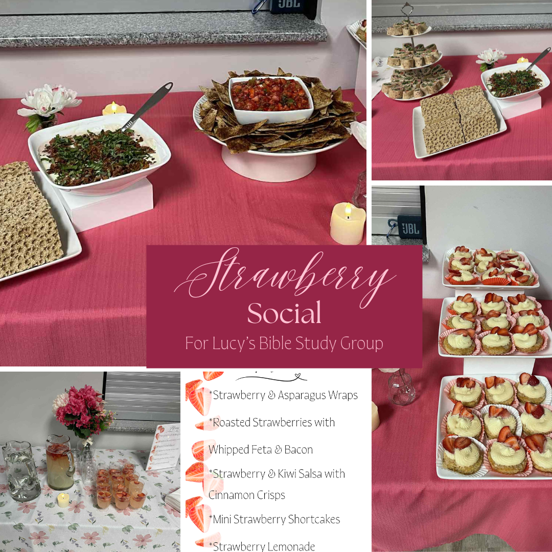 strawberry social for ladies gathering