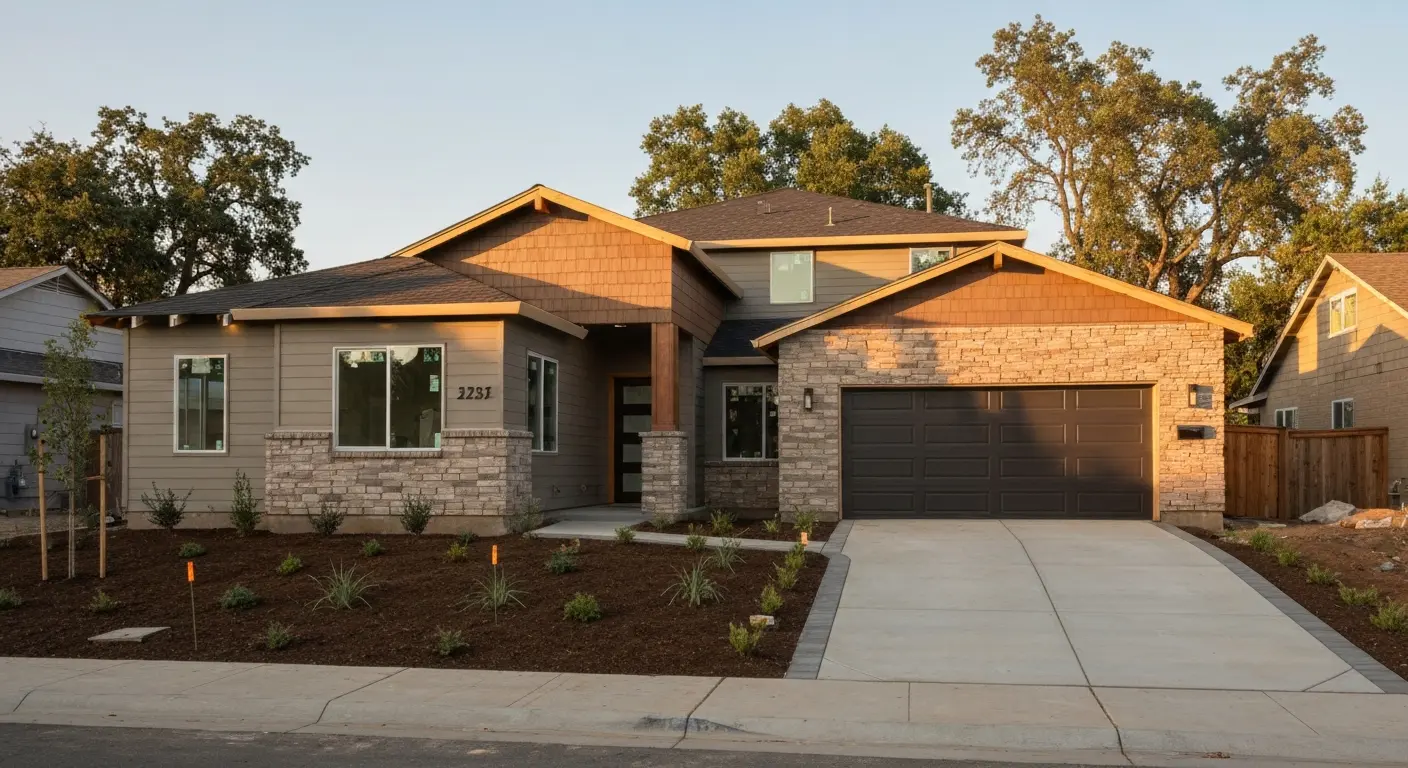 New home construction