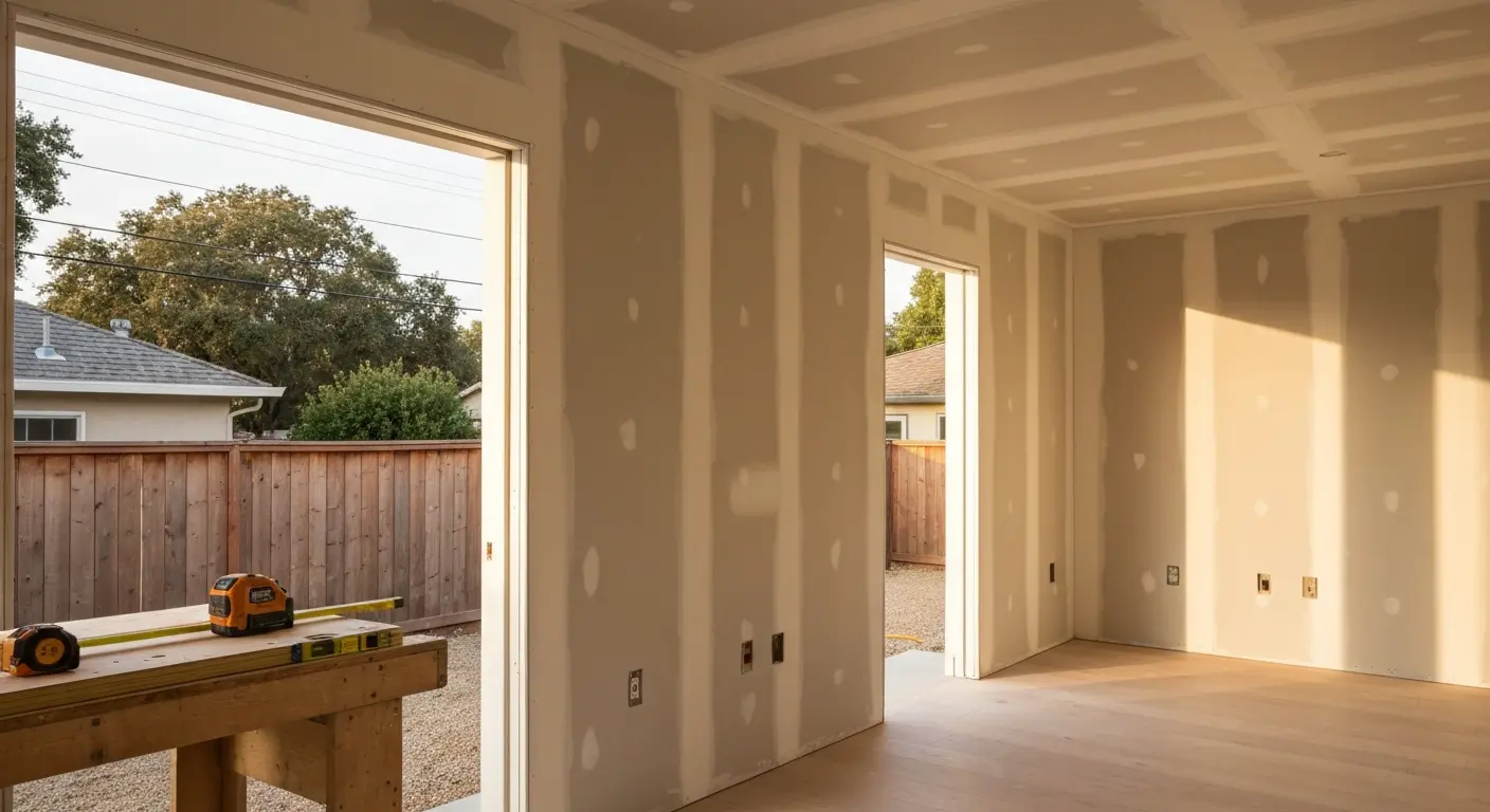 Garage conversion project