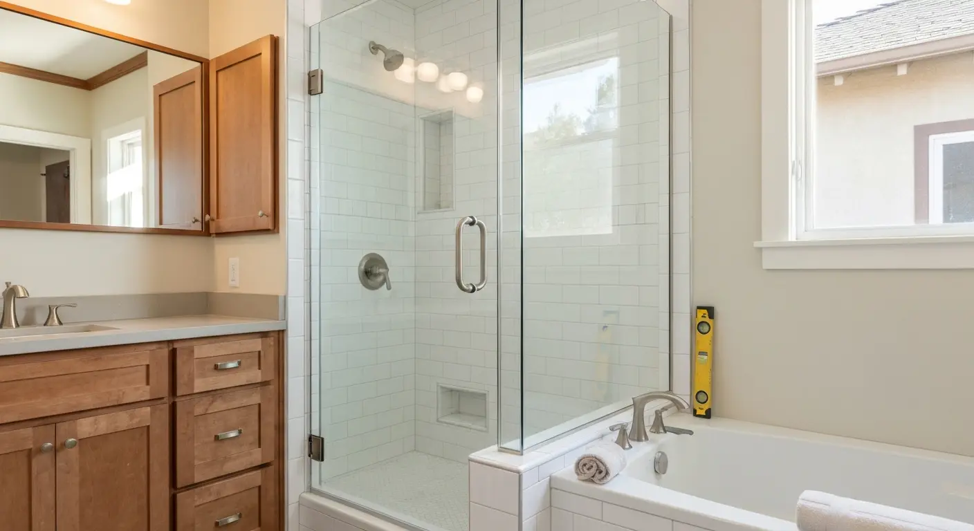 Shower and tub remodel