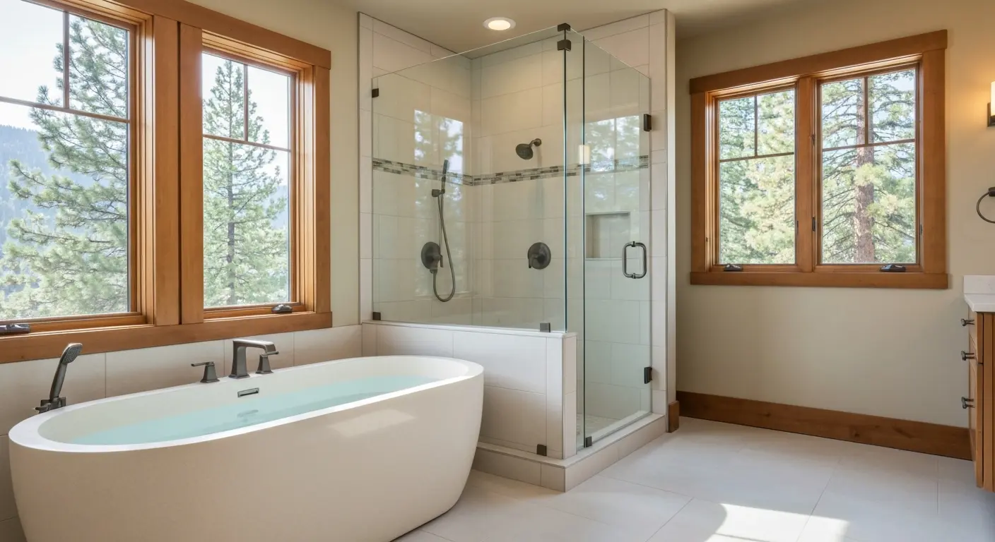 Shower and tub installation