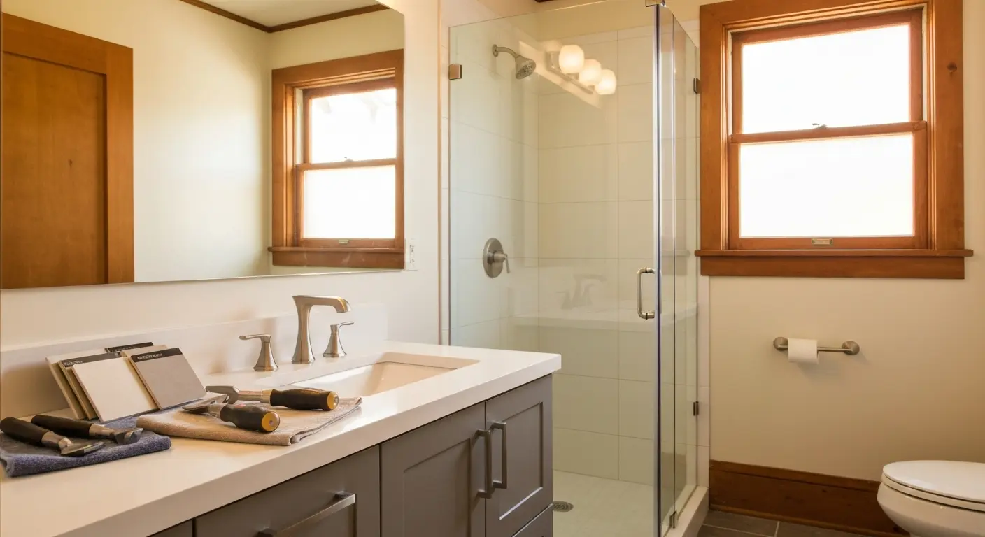 Complete bathroom remodel
