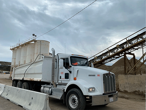 Material Delivery in San Diego County