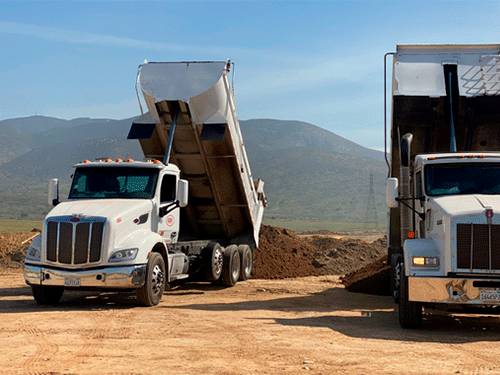 Dirt Import in San Diego County