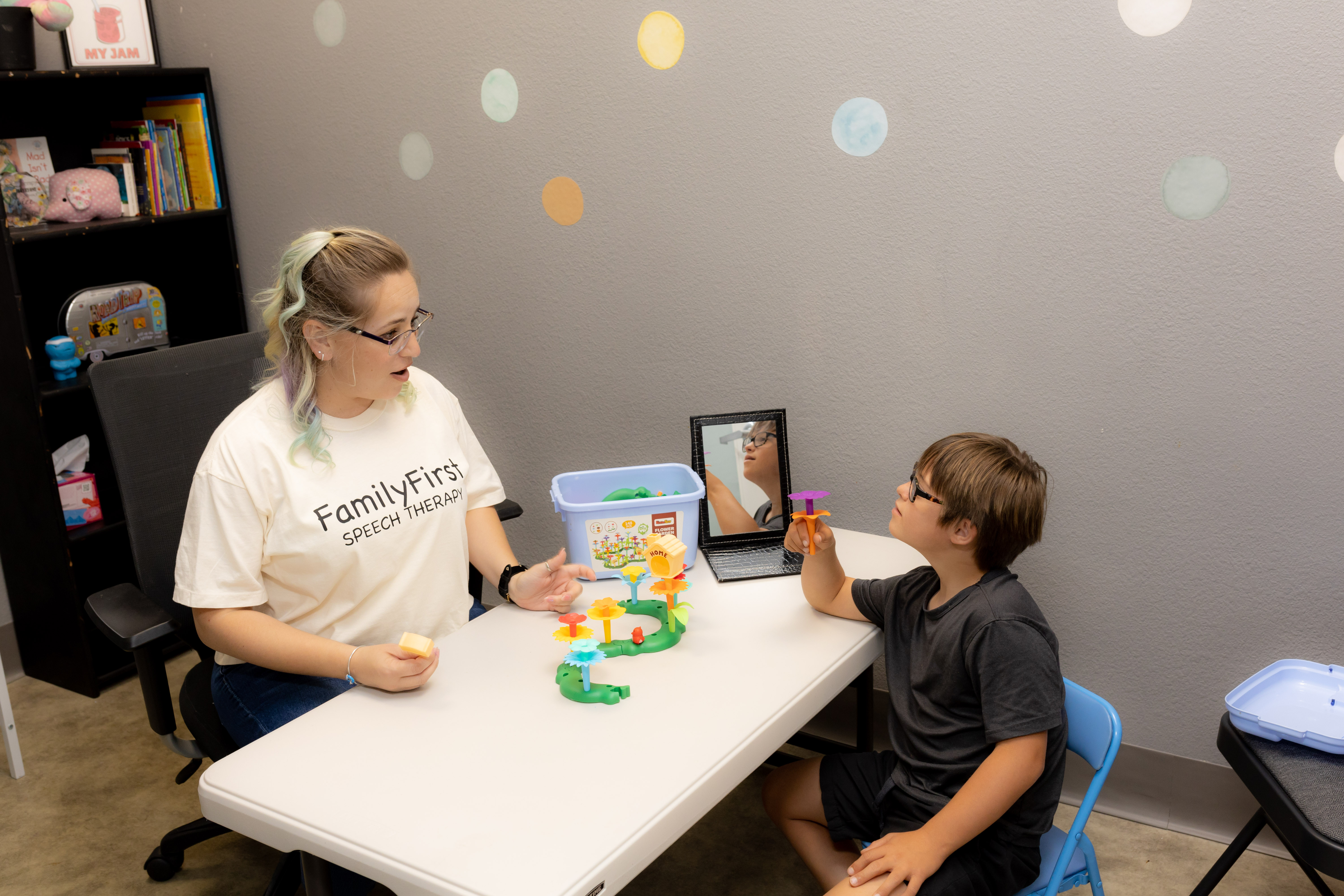 Positive pediatric therapy experience