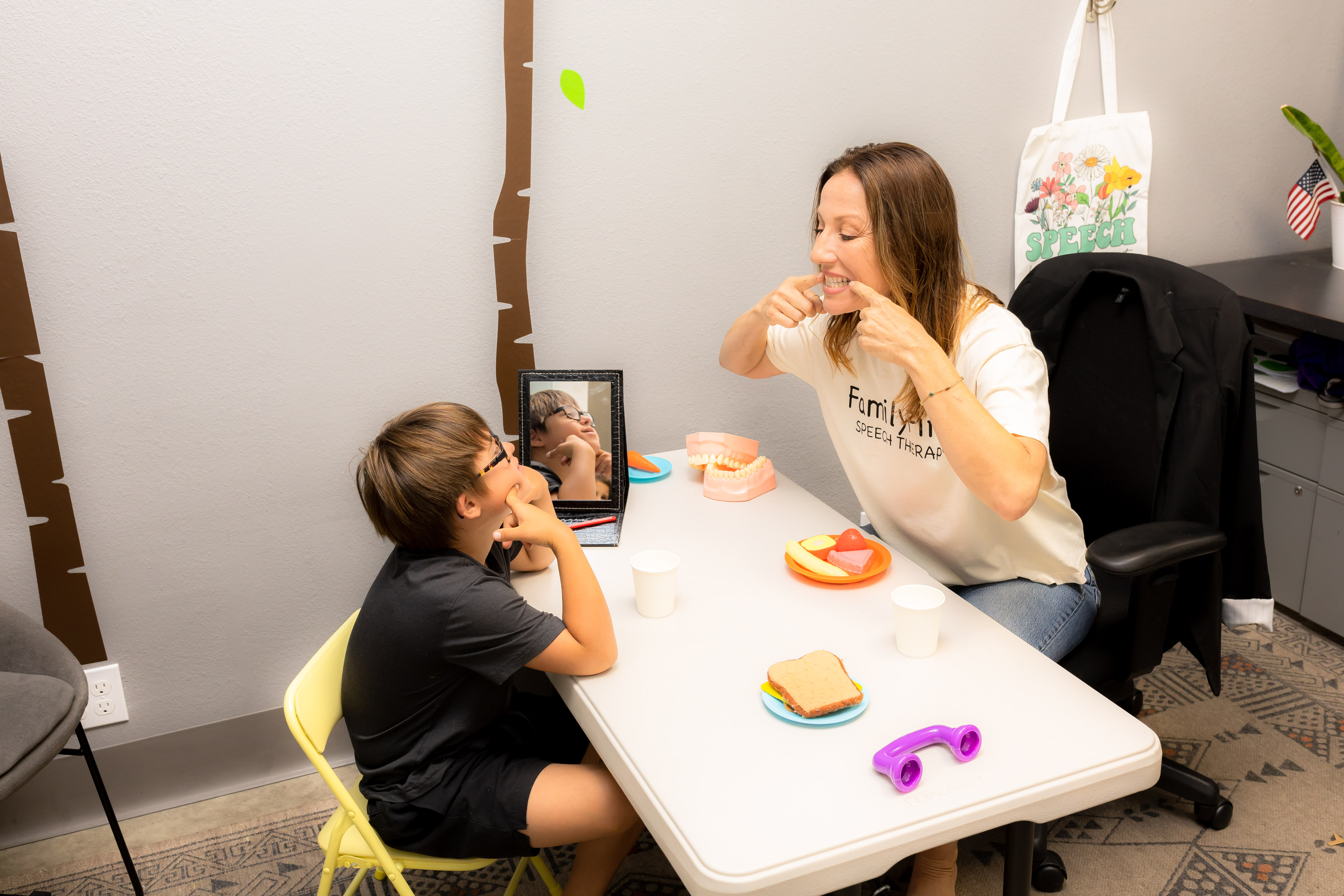 Family-centered pediatric therapy