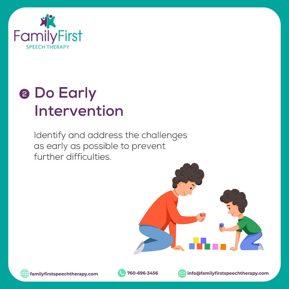 Family First Speech Therapy parent resource