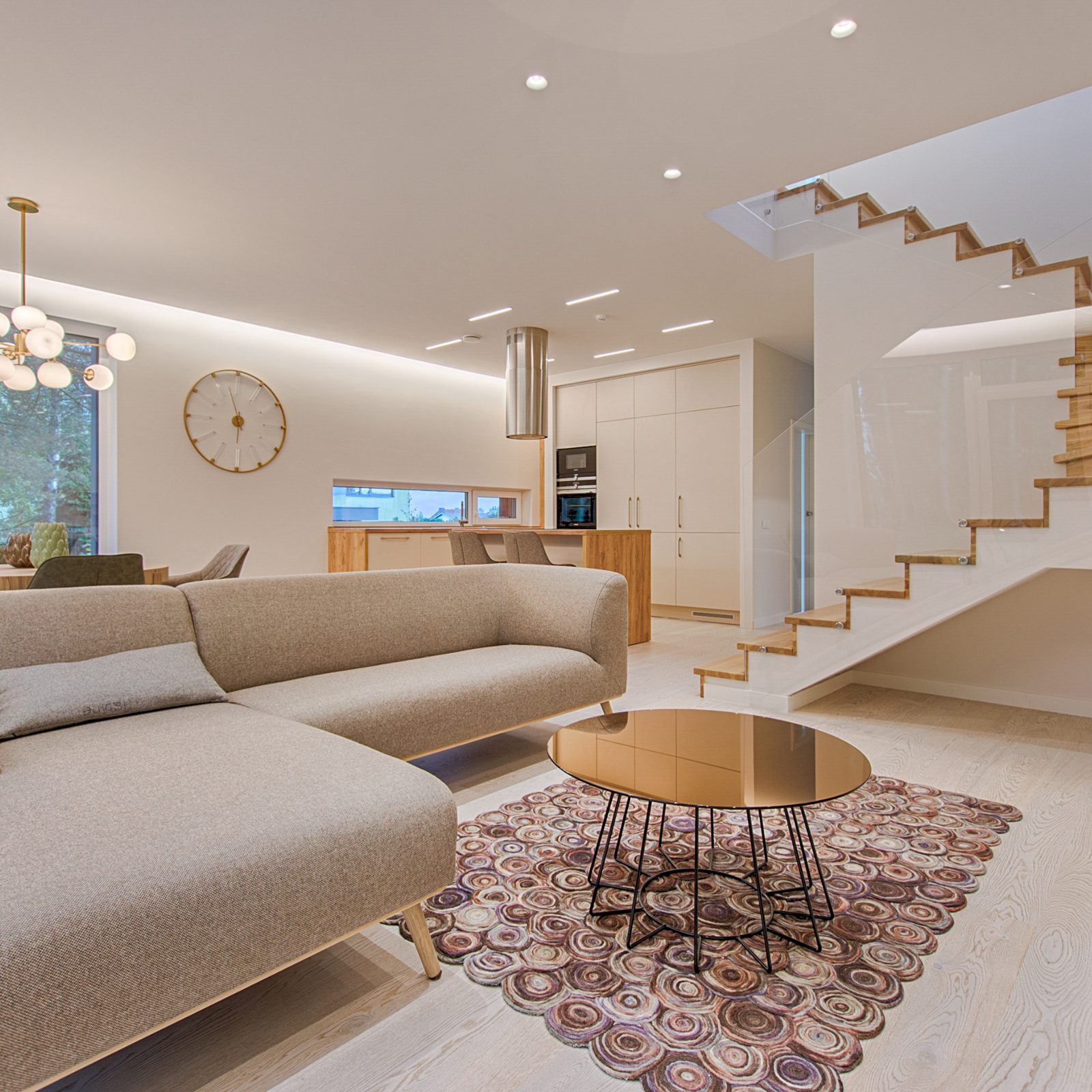 Finished interior living space