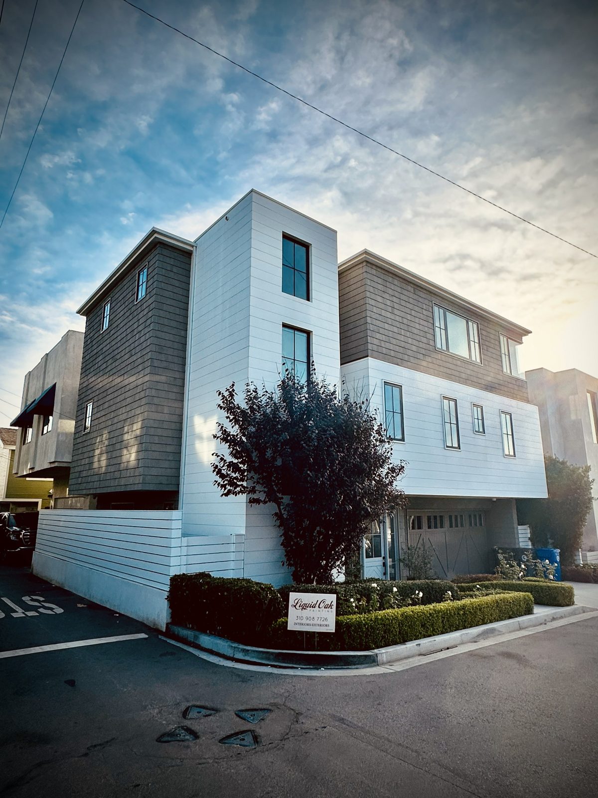 South Bay home exterior painting project by Liquid Oak Painting