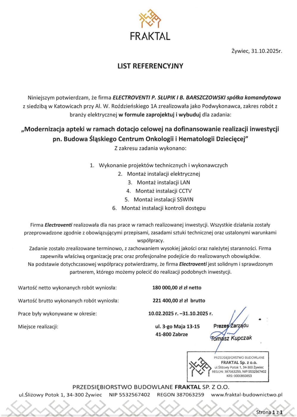 Apteka w Śląskim Centrum Onkologii i Hematologii Dziecięcej w Bytomiu