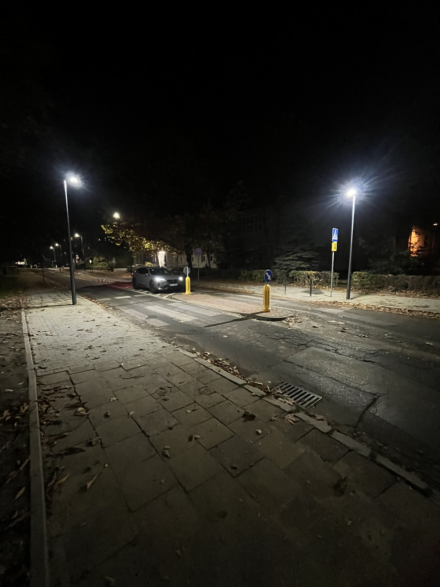 Oświetlenie wertykalne przejść – Tychy