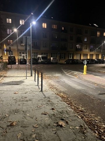 Oświetlenie wertykalne przejść – Tychy