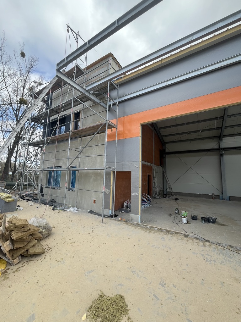 Budowa hali produkcyjnej – Budosprzęt, Bytom