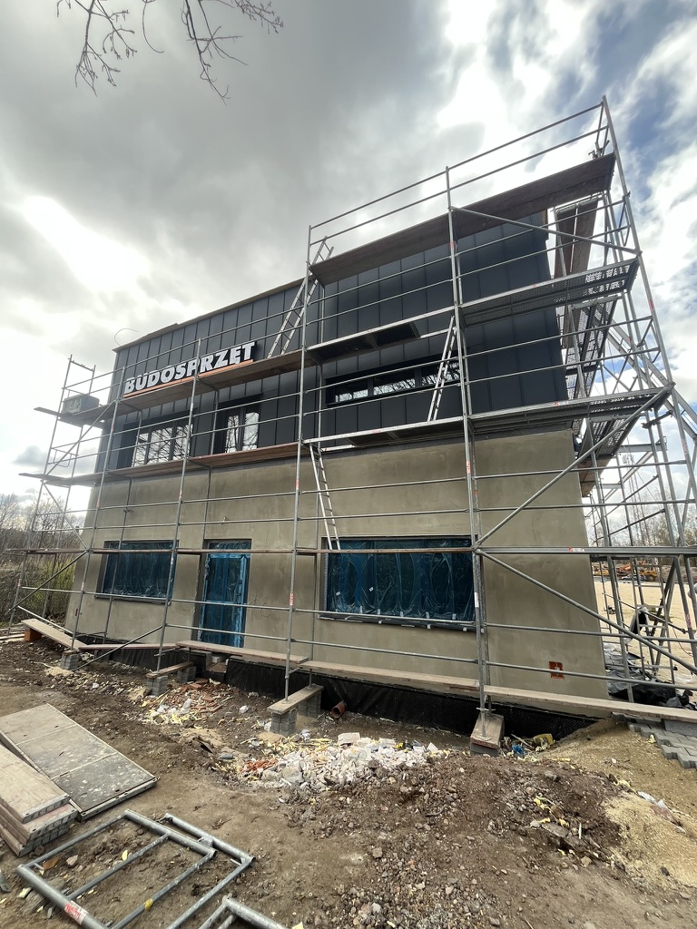 Budowa hali produkcyjnej – Budosprzęt, Bytom