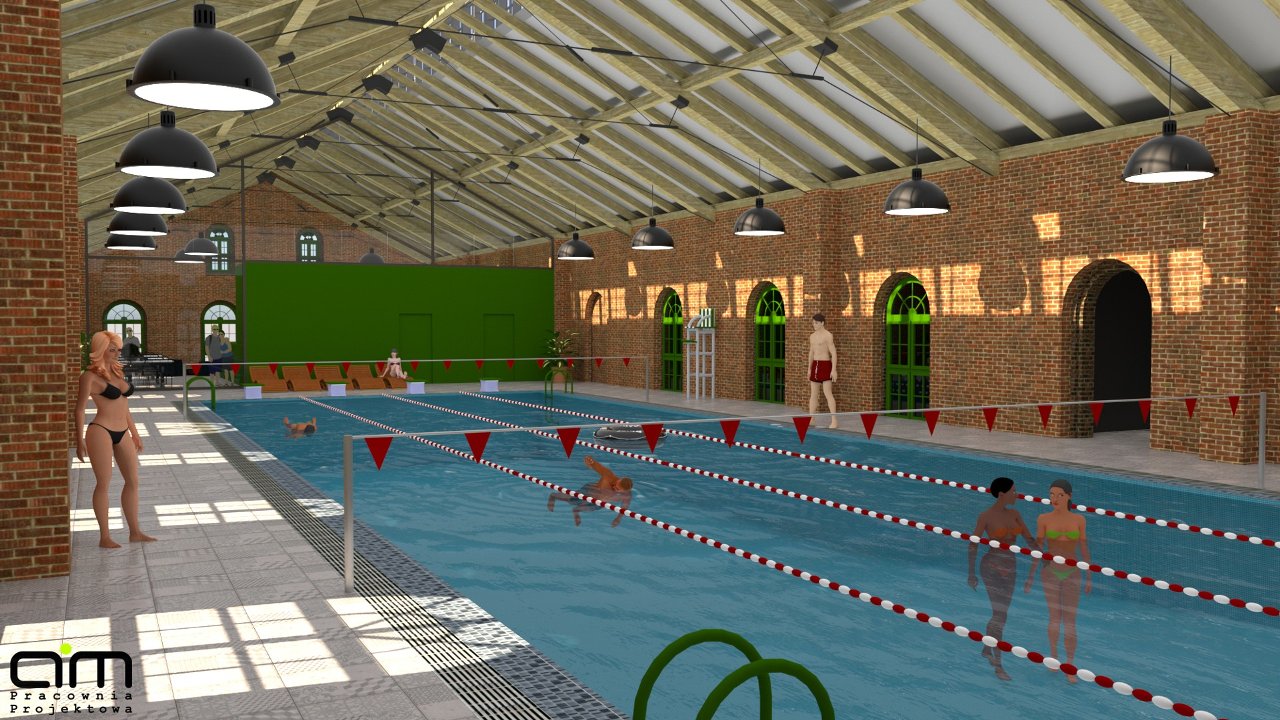 Adaptacja budynku Kopalni Saturn w Czeladzi na kryty basen