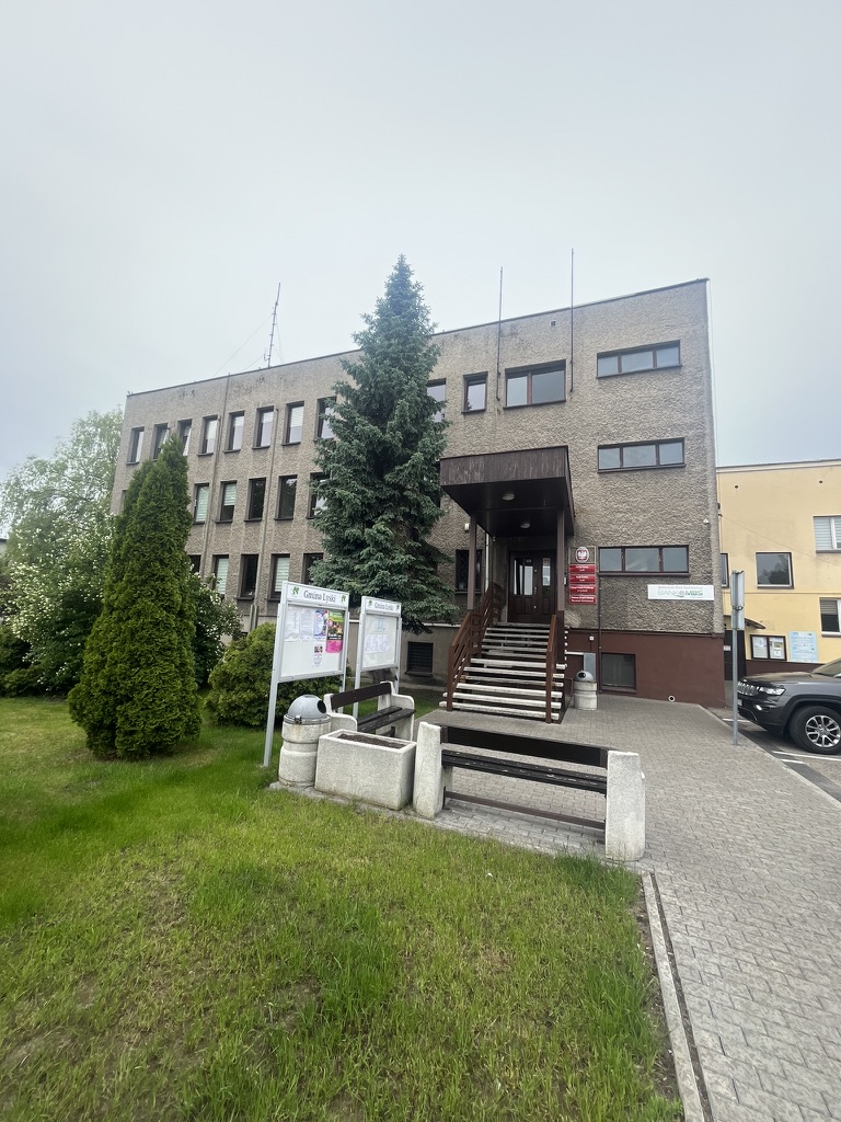 Przebudowa budynku Urzędu Gminy oraz OSP w Łyskach