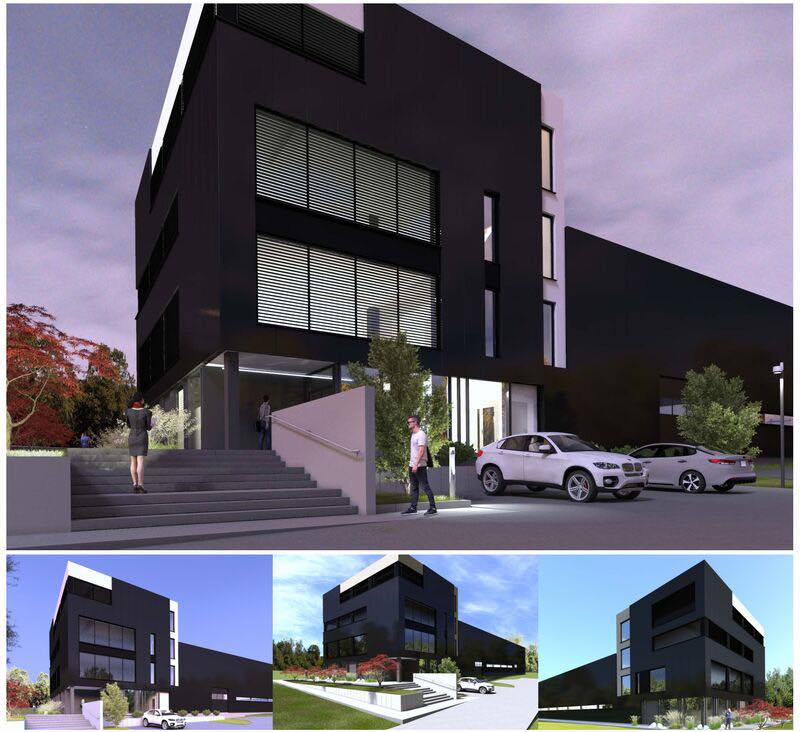 Budowa budynku biurowego i hali magazynowej w Piekarach Śląskich