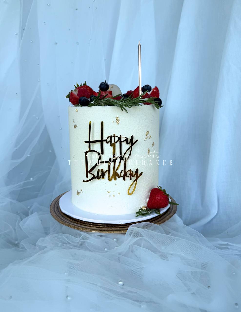 Custom cake centrepiece for dessert table Vancouver