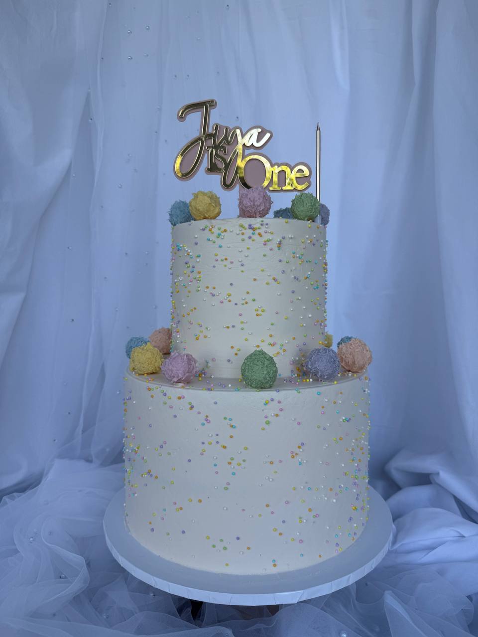 Bridal shower cake Vancouver