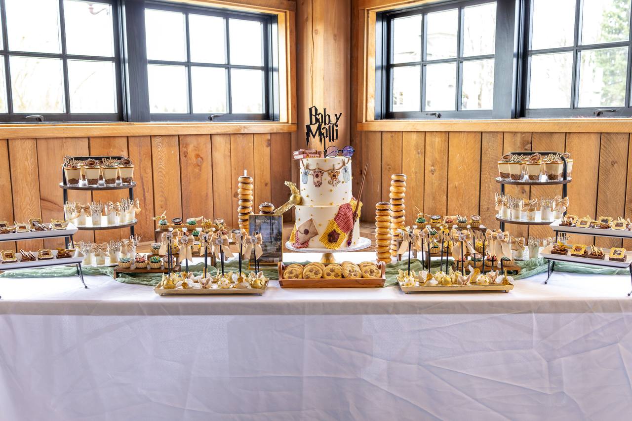Luxury dessert table setup in Vancouver