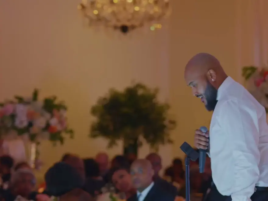 A wedding film given as a gift by the bride’s family