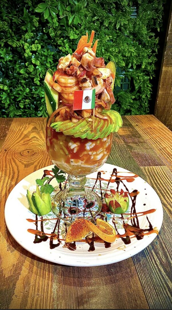 Coctel el Patron seafood cocktail