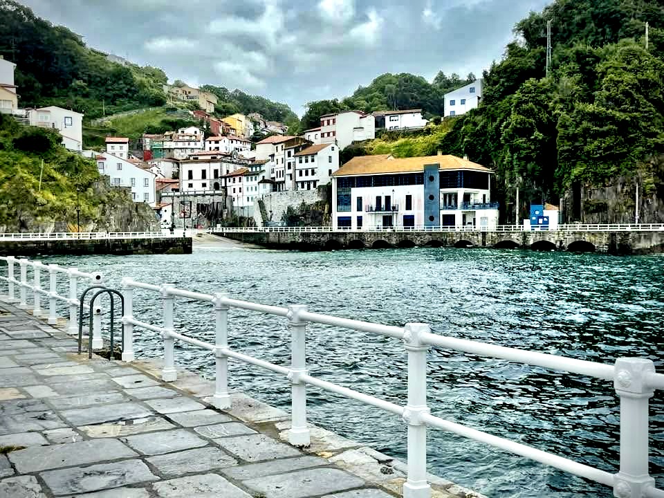 spanish fishing village harbor